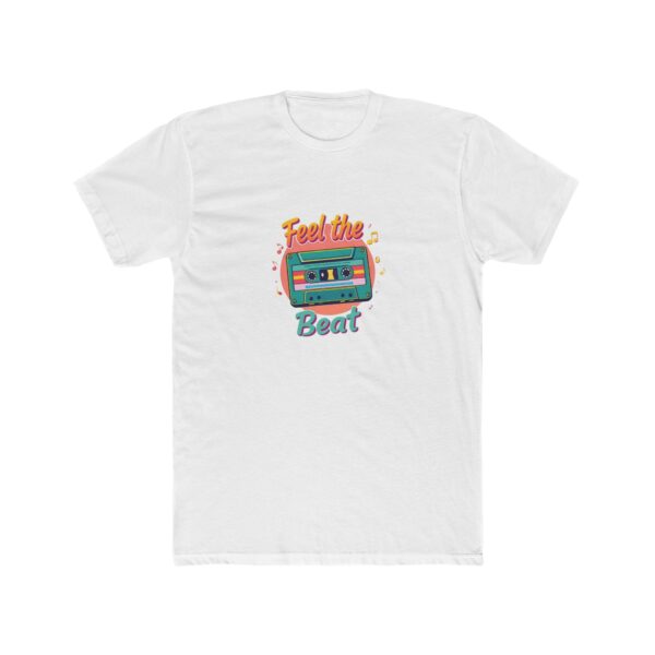 Retro Feel the Beat T-Shirt, Unisex Music Tee, Casual Wear, Gift for Music Lovers, Vintage Style Shirt, Festival Outfit